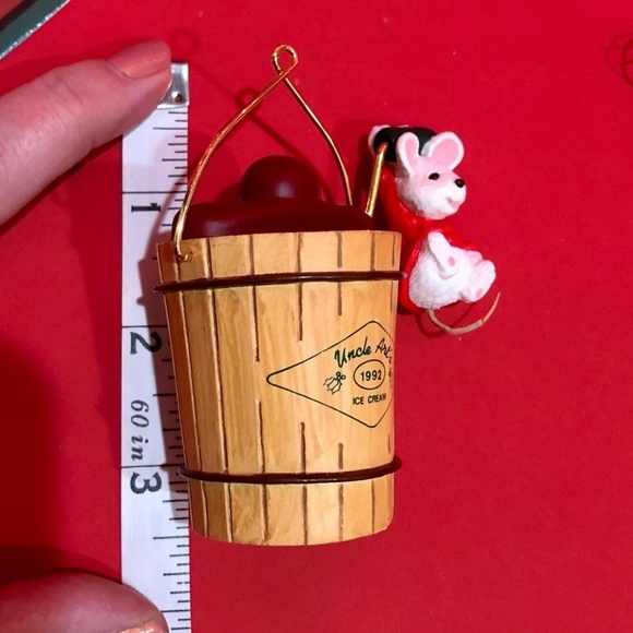 HALLMARK Keepsake Uncle Art's Ice Cream Ornament Vintage 1992 - Picture 7 of 9